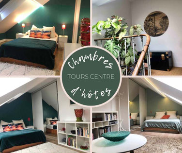 Chambres d’hôtes de charme à Tours Centre