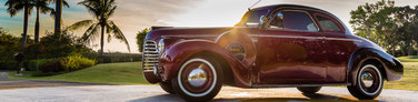 Photograph of an old car