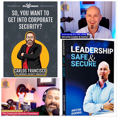 Anton Doerig as a Guest in an US Podcast Show - Talking About his Career and Book "Leadership. Safe & Secure."