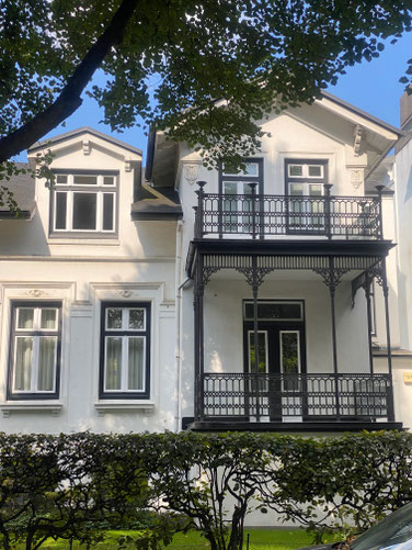 Bild: Denkmalgeschütztes Haus Bismarckstr. 124
