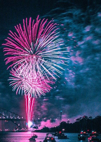 Feuerwerk fotografieren