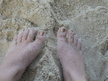 Füße im Sand persönliche geschenke für teenager jugendweihe geschenk