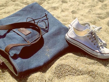 Schuhe am Strand