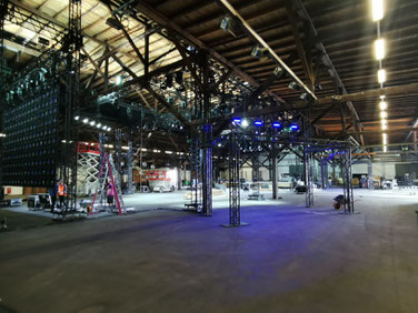 Rigging Bühne Motoren equipvent Eventtechnik Veranstaltungstechnik Hamburg Schwerin Rostock
