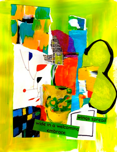 Art journal page by Shelley Klammer