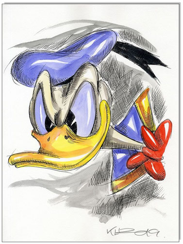 Donald Duck Faces III