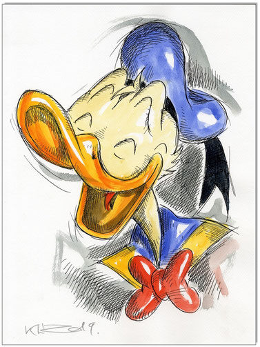 Donald Duck Faces IX