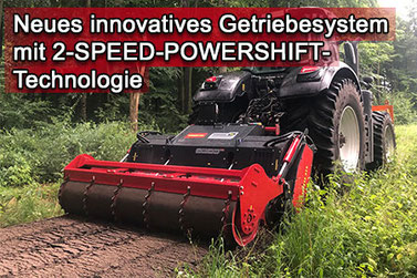 Neues innovatives Getriebesystem mit 2-SPEED-POWERSHIFT-Technologie