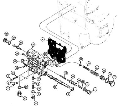 Hydraulic Control Valve Assy.