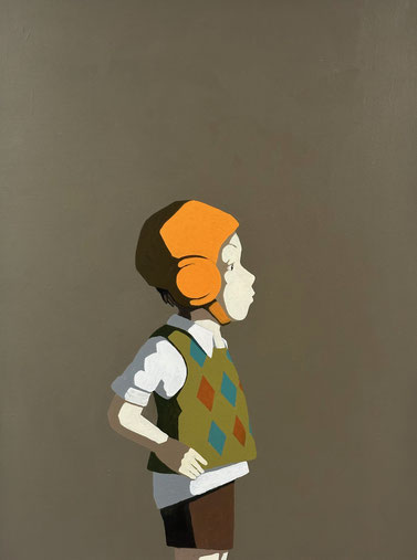 adventurer - Acryl auf Leinwand, 80x60cm, 2024