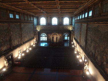 La salle des cinq cent, Palais Vecchio