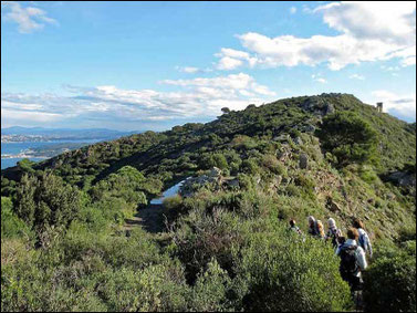 Sentier du littoral entre Six Fours et La Seyne