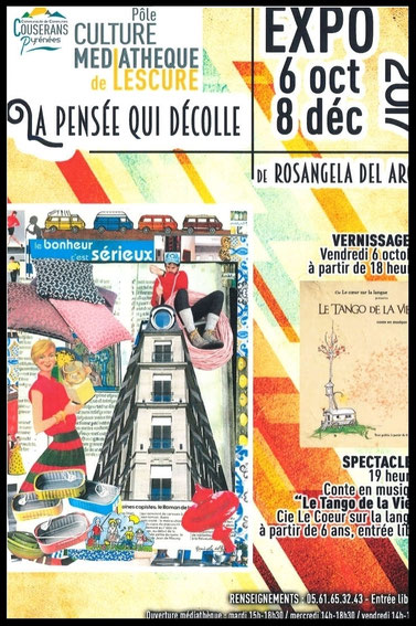 Artiste collagiste franco-uruguayenne_rosangeladelarco-occitanie-lescure 09