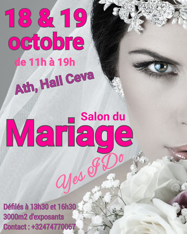 Salon du Mariage Yes I Do de Mouscron - 18 et 19 Octobre 2025