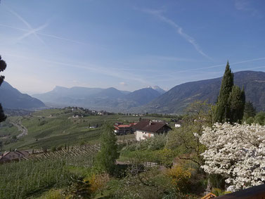 Blick auf die Umgebung von Dorf Tirol