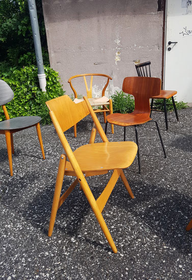 Stapelstuhl Vintage Egon Eiermann