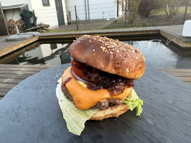 Laugen-Bacon-Burger: Das rustikale Upgrade