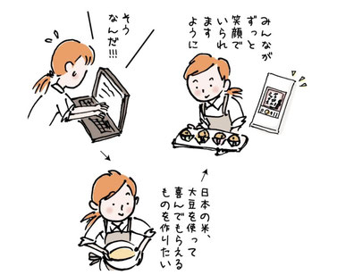 べっぴんかし一花（いつか）のおもい