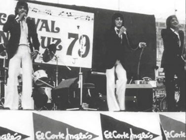 En el festival andaluz del 79 estadio Sanchez Pizjuan (Sevilla) 21 de Junio / 1979