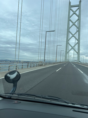 四国脱出明石大橋
