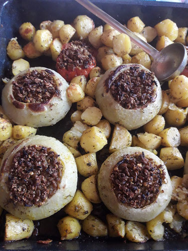 Hauptgerichte Dieveganisierungs Webseite