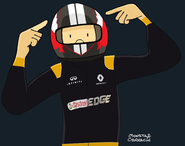 Nicolas Hülkenberg by Muneta & Cerracín