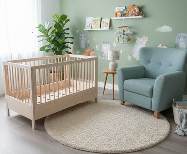 Mitwachsendes Babybett