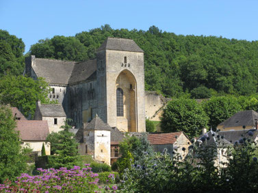 The Abbey of St Amand de Coly, just 10 minutes from the Maison de Léopold