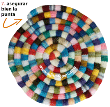 alfombra en espiral - spiral rug