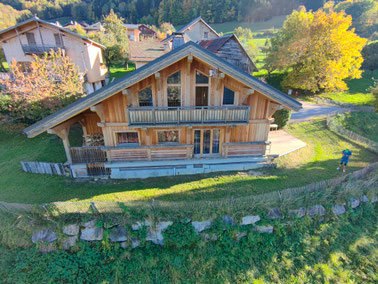 location chalet montagnard à valmorel dans les alpes