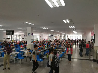 中国語学留学　華東師範大学（上海）　河西食堂