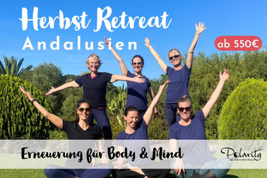 Yoga-Fitness Retreat Andalusien