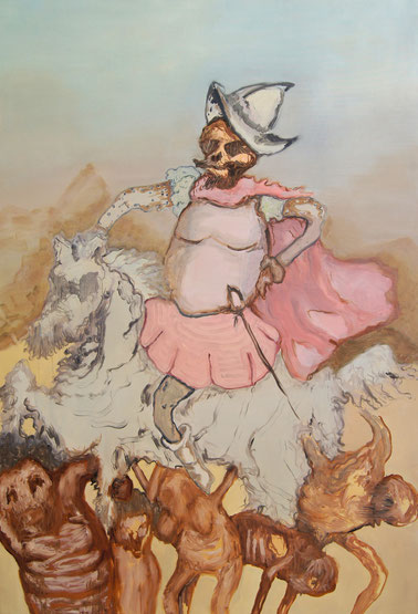 Eroberer, 2012, 180cm x 120cm, Oil on canvas