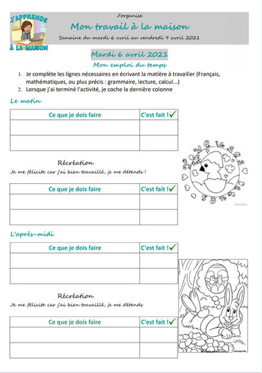 Ecole Classe Distanciel Outils pour le maitre cycle2 cycle3