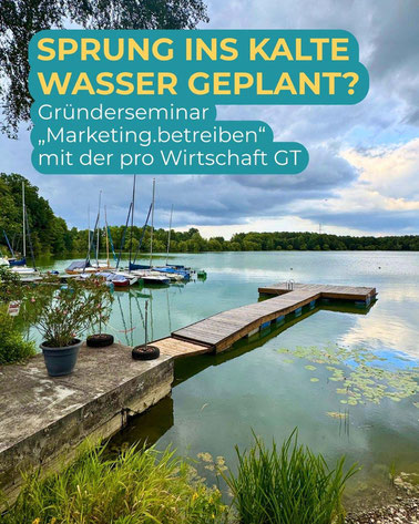 Marketing betreiben Seminar für Gründer Gütersloh mit Pro Wirtschaft