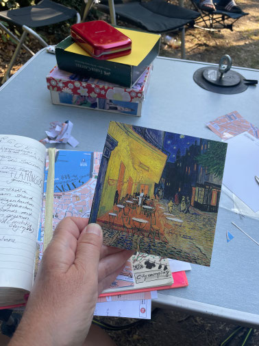 Das gelbe Café von Vincent van Gogh 