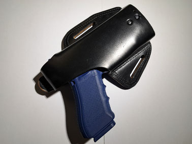 NEU - Artikel 02-01223 - Holster zu Glock 45 - Leder schwarz