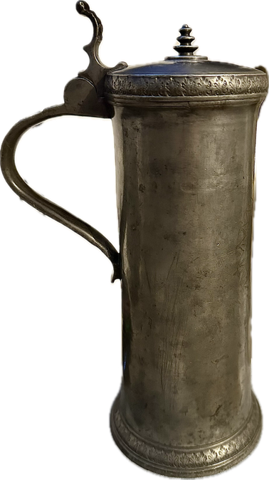 Deckelkanne Schäßburg, Höhe 29 cm, um 1620
