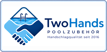 TwoHands Poolzubehör Logo