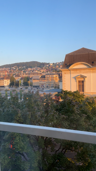 Ausblick auf Neuchâtel