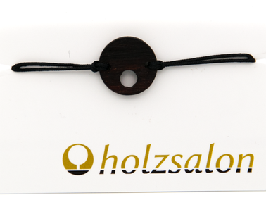 Armband Armbändchen Ebenholz schwarz Leoni