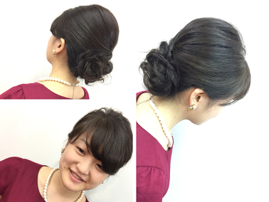 箱根までの長い道のりでも崩れないように 横浜・ヘアセット・ヘアアレンジ