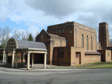 Lodge Hill Crematorium photographed by Lepidus Magnus downloaded from Wikipedia and reusable under GNU Free Documentation License Version 1.