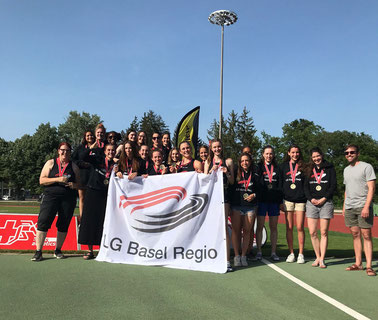 NLA Frauen 3. Rang: LG Basel Regio (Foto: O. Bolliger)