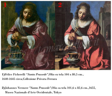 T.Follesa_Originali e copie_L'inganno della duplicità_Vermeer_Santa Prassede