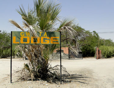 Entrance Gweta Lodge