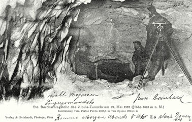 Verlag A. Reinhardt Chur, gestempelt 30.05.1906