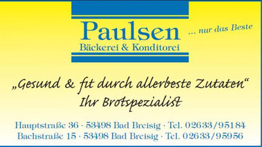 Bäckerei Paulsen, Hauptstraße 36, 53498 Bad Breisig