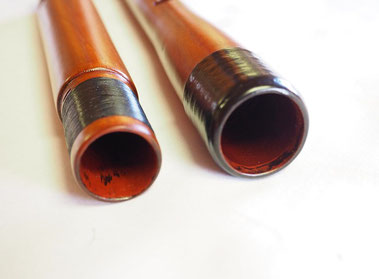 　オリジナル横笛（木製）継ぎ管LowD管継ぎ手