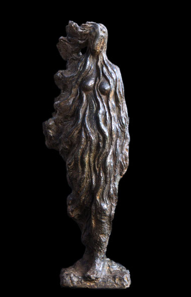 Femme aux longs cheveux